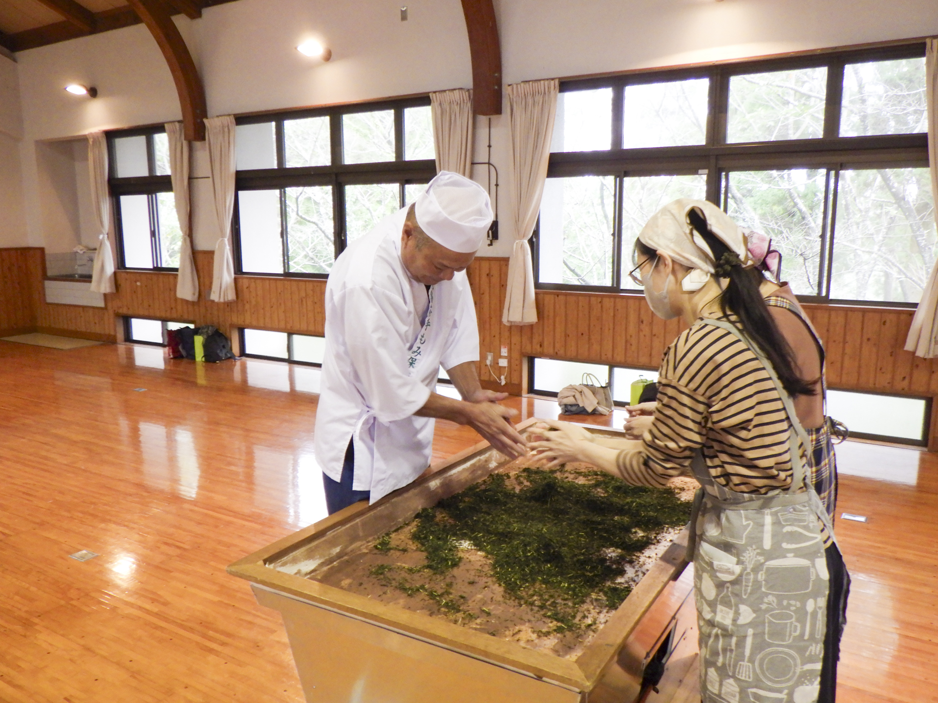 茶手もみ素人教室