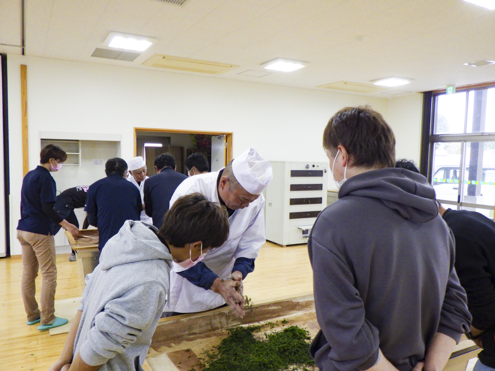 茶手もみ素人教室